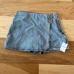 Blue Jean Skort